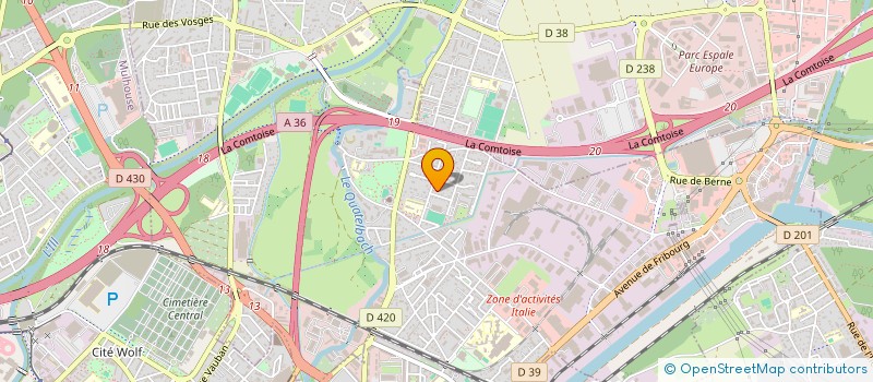 localisation de l'entreprise 931 632 350   ILLZACH