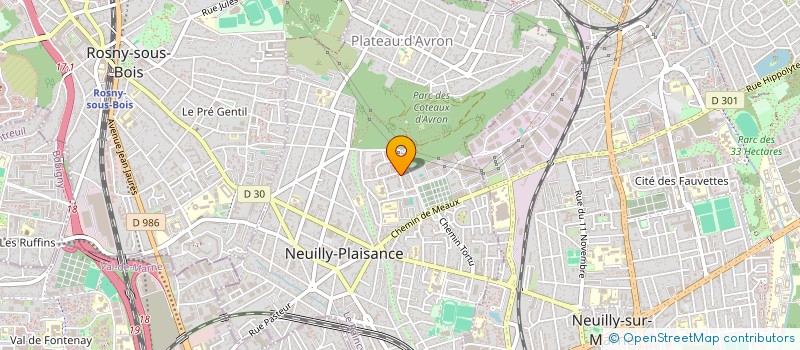 localisation de l'entreprise 931 634 166 à NEUILLY-PLAISANCE