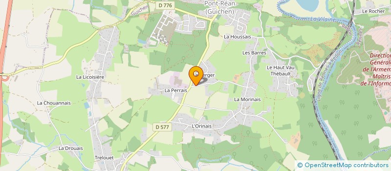 localisation de l'entreprise 931 645 162   GUICHEN