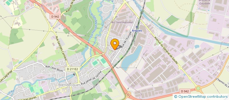 localisation de l'entreprise 931 686 794   ARQUES