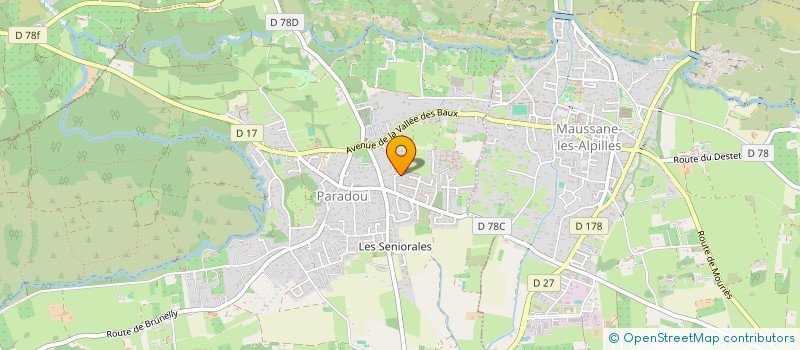 localisation de l'entreprise 931 687 545 à PARADOU