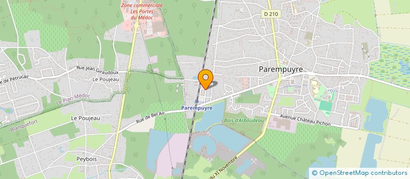 localisation de l'entreprise 931 692 289   PAREMPUYRE