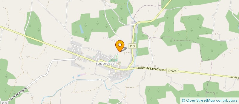 localisation de l'entreprise 931 701 452 à SOUPROSSE
