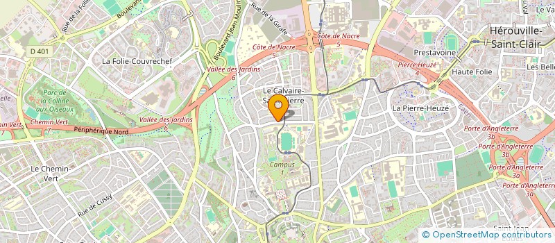 localisation de l'entreprise 931 701 999  à CAEN