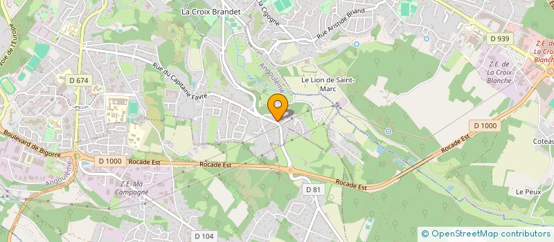 localisation de l'entreprise 931 710 107 à ANGOULEME