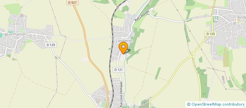 localisation de l'entreprise 931 736 664   MERU