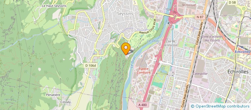 localisation de l'entreprise 931 743 751  à SEYSSINS