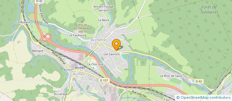 localisation de l'entreprise 931 747 422   ARCHETTES