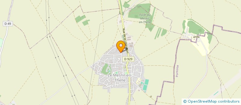 localisation de l'entreprise 931 747 745   LE MESNIL-EN-THELLE