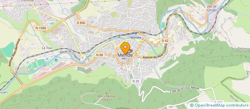 localisation de l'entreprise 931 762 827   MENDE