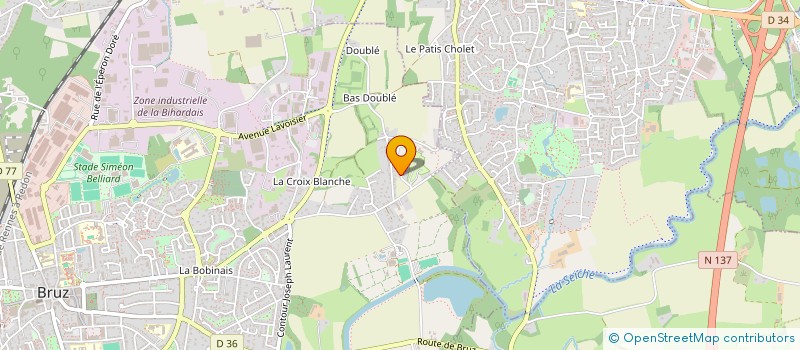 localisation de l'entreprise 931 780 308   BRUZ