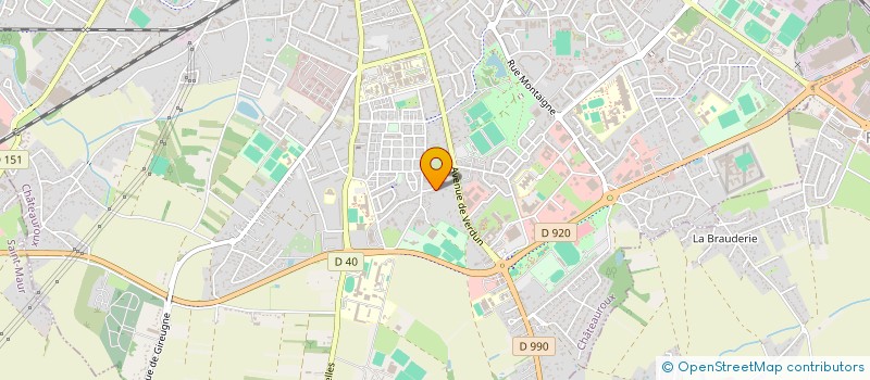 localisation de l'entreprise 931 789 499 à CHATEAUROUX