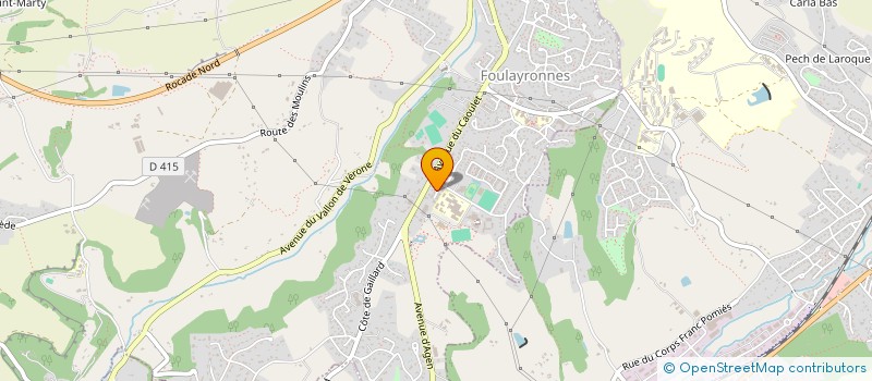 localisation de l'entreprise 931 791 560   FOULAYRONNES