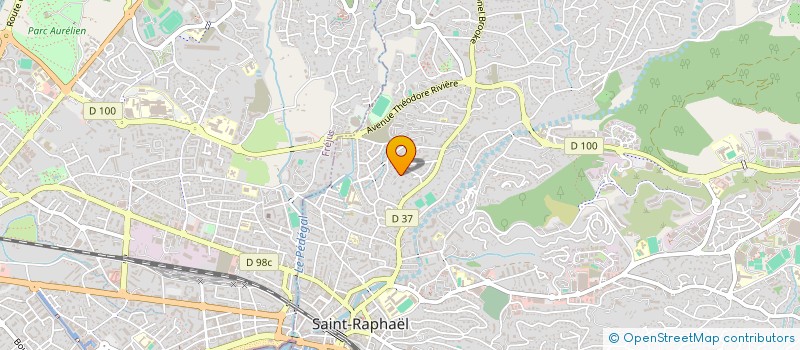 localisation de l'entreprise 931 801 575 à SAINT-RAPHAEL