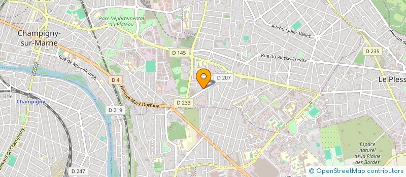 localisation de l'entreprise 931 811 749   CHAMPIGNY-SUR-MARNE