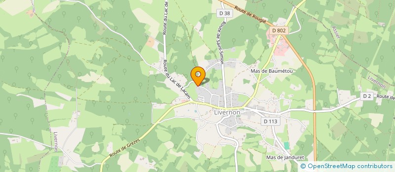 localisation de l'entreprise 931 817 431   LIVERNON