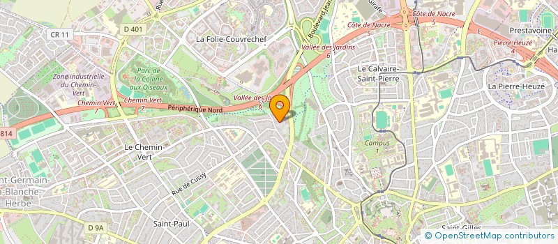 localisation de l'entreprise 931 828 834  à CAEN