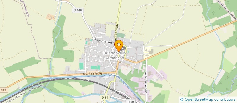 localisation de l'entreprise 931 850 986  à BRIENON-SUR-ARMANCON