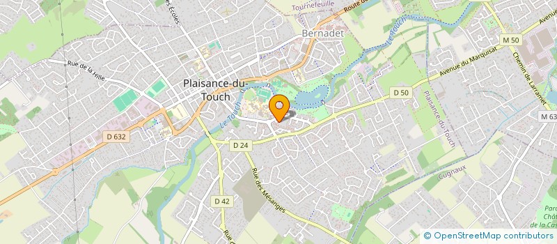 localisation de l'entreprise 931 861 124   PLAISANCE-DU-TOUCH