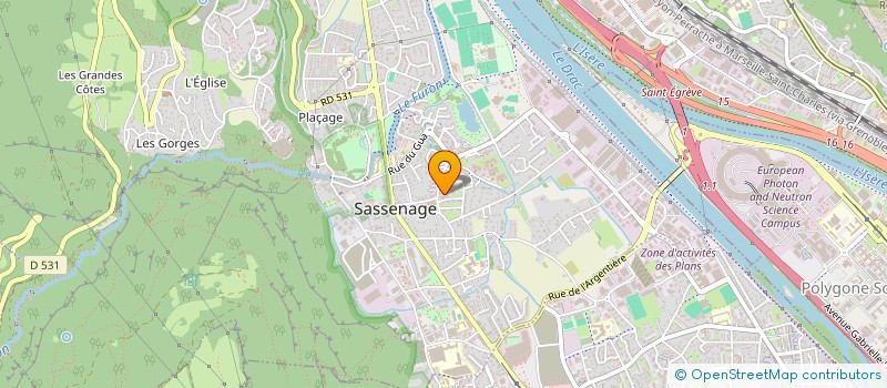 localisation de l'entreprise 931 865 489   SASSENAGE