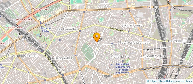 localisation de l'entreprise 931 888 721  à CLICHY