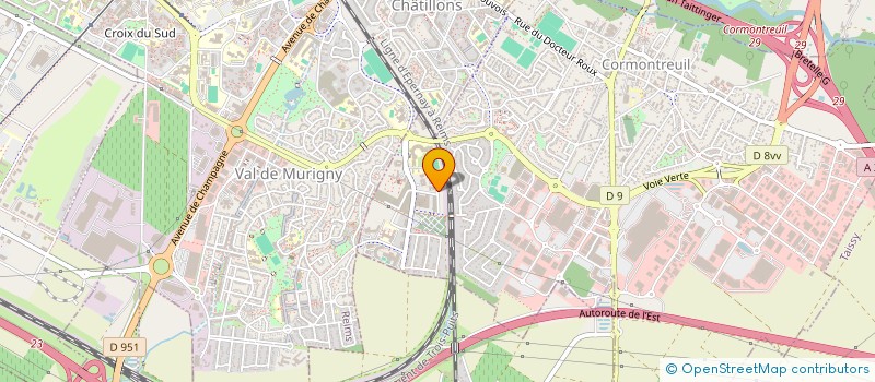 localisation de l'entreprise 931 917 983   REIMS