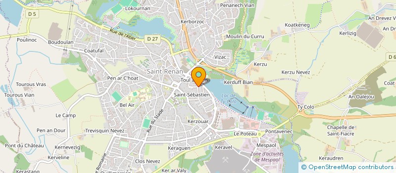 localisation de l'entreprise 931 933 451   SAINT RENAN