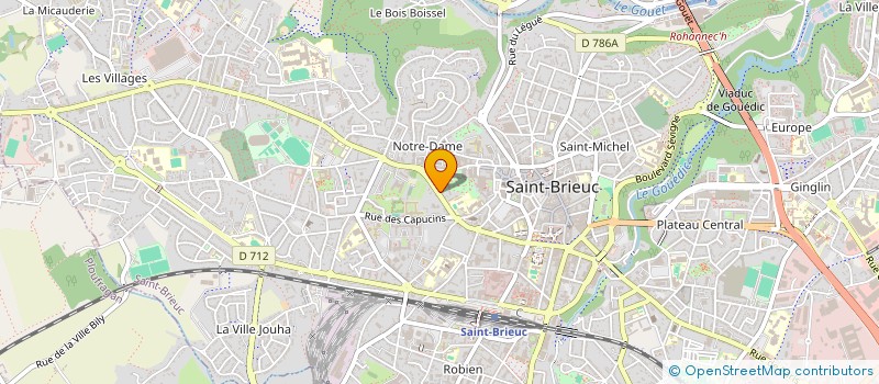 localisation de l'entreprise 931 935 340  à SAINT-BRIEUC