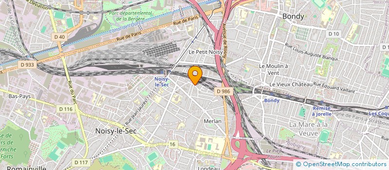 localisation de l'entreprise 931 967 681  à NOISY-LE-SEC