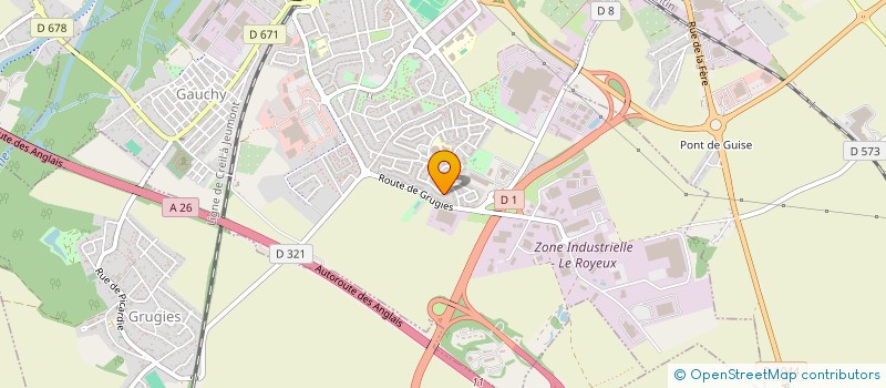 localisation de l'entreprise 931 969 372   GAUCHY