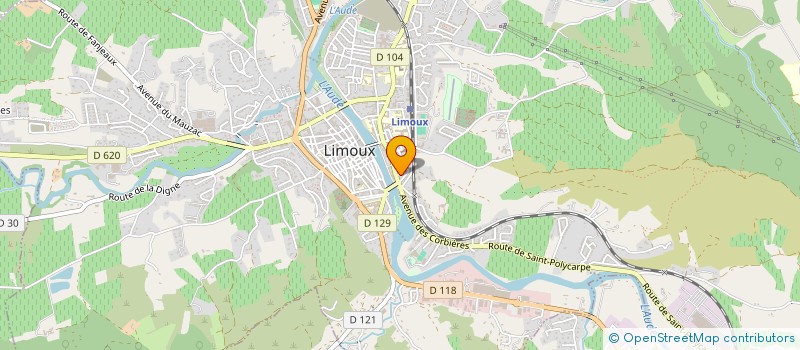 localisation de l'entreprise 931 986 822 à LIMOUX