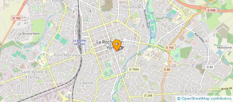 localisation de l'entreprise 931 993 380 à LA ROCHE-SUR-YON