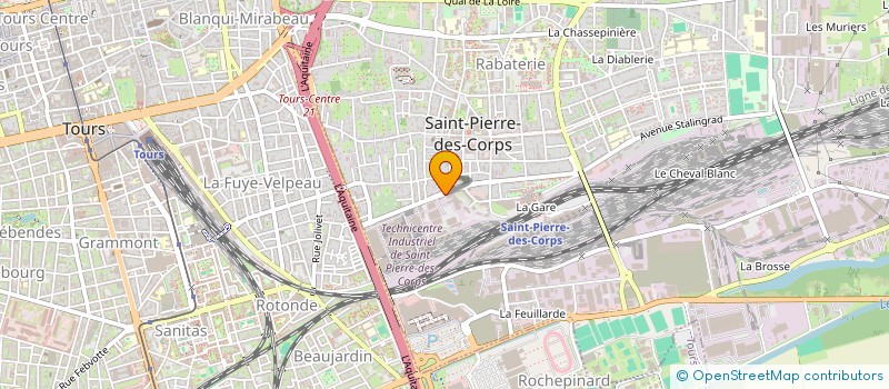 localisation de l'entreprise 932 009 830   SAINT-PIERRE-DES-CORPS