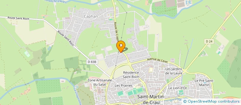 localisation de l'entreprise 932 022 031 à SAINT-MARTIN-DE-CRAU