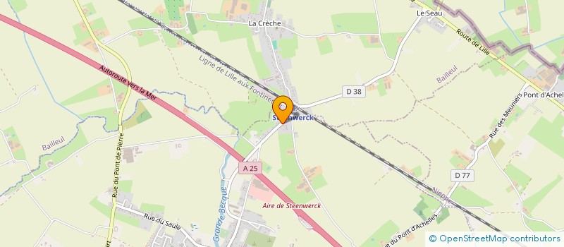 localisation de l'entreprise 932 026 545   STEENWERCK