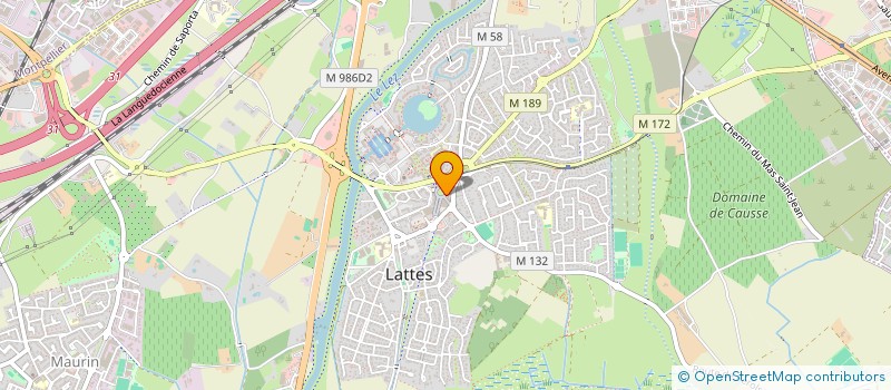 localisation de l'entreprise 932 028 293  à LATTES