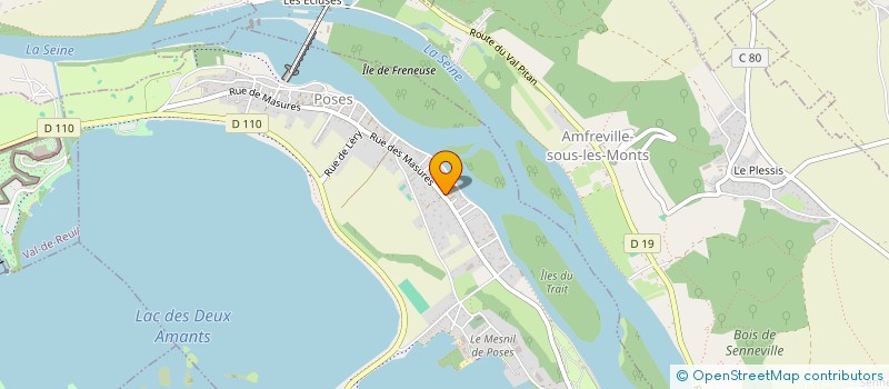 localisation de l'entreprise 932 029 861   POSES