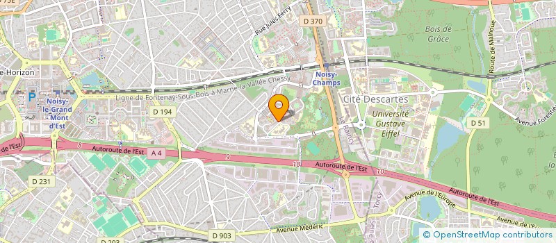 localisation de l'entreprise 932 030 661   NOISY-LE-GRAND