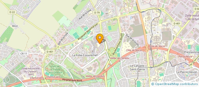 localisation de l'entreprise 932 045 206 à CAEN