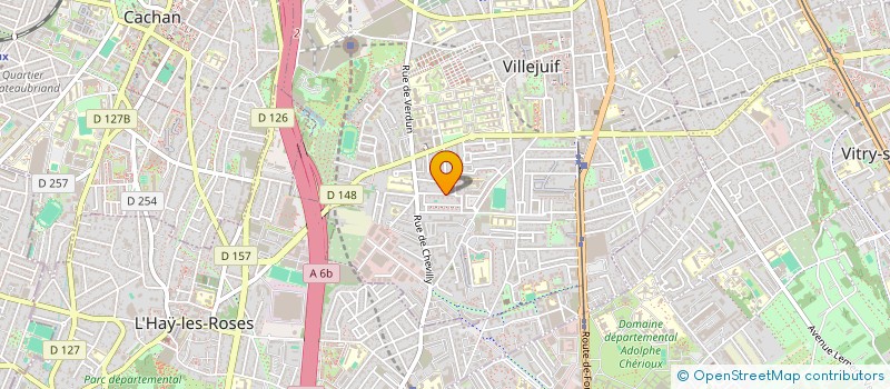 localisation de l'entreprise 932 049 661   VILLEJUIF