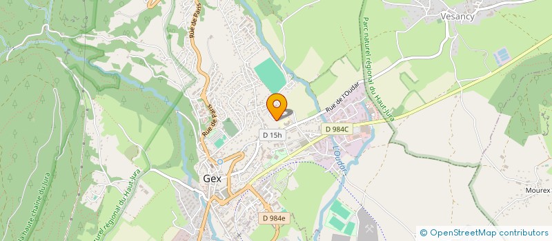 localisation de l'entreprise 932 062 516   GEX