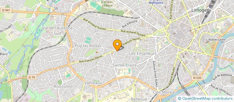 localisation de l'entreprise 932 062 557 à LIMOGES