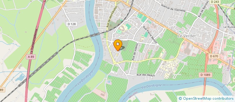 localisation de l'entreprise 932 065 543   VILLENAVE-D'ORNON