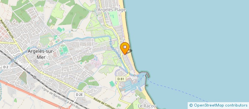 localisation de l'entreprise 932 065 691   ARGELES-SUR-MER