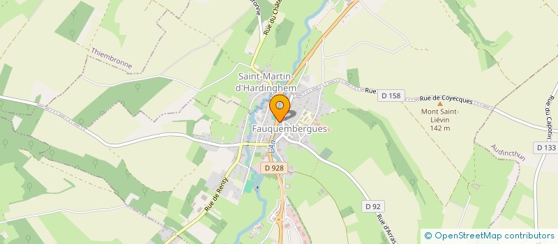 localisation de l'entreprise 932 080 203   FAUQUEMBERGUES