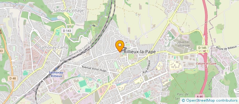 localisation de l'entreprise 932 090 657 à RILLIEUX-LA-PAPE