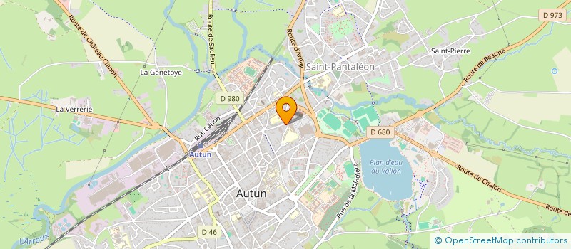 localisation de l'entreprise 932 097 942   AUTUN