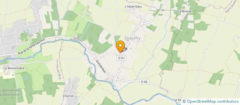localisation de l'entreprise 932 105 596   CHAUFFRY
