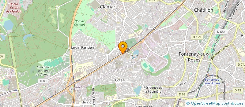 localisation de l'entreprise 932 137 672 à CLAMART