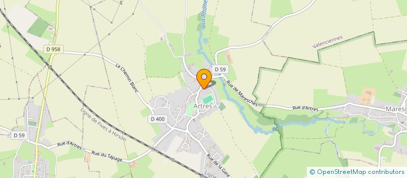 localisation de l'entreprise 932 152 481   VALENCIENNES